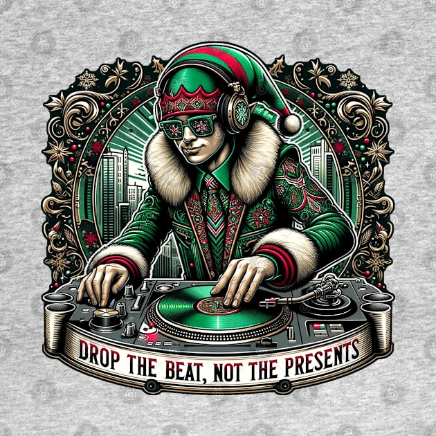 DJ Elf - Christmas Beats by Doming_Designs